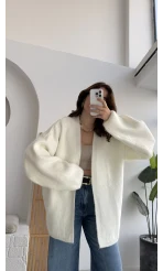 İsla Yün Hırka - Ekru