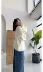 İsla Yün Hırka - Ekru