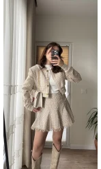 CEKET İspanyol Serisi Gold Düğme Detay Tüvit