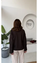 Jade Gömlek - Acı Kahve - Kod: 2140