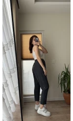 Jogger Modal Lastikli Pantalon - Antrasit