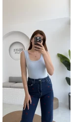 Kalın Askılı Oys Bebe Mavisi T-Shirt