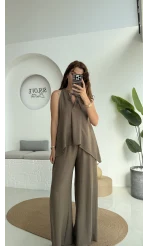 Karmen Keten Takım Haki Kahve 51182