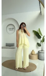 Karmen Keten Takım Sarı 51182