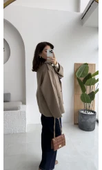 Katy Bağlamalı Trenç - Haki - Kod: 7651