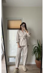 Kimono Kuşaklı Takım