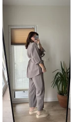 Kimona Kuşaklı Takım