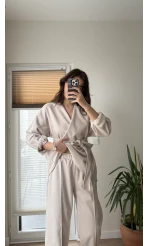 Kimono Kuşaklı Takım