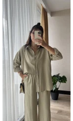 Lady Keten Takım Haki Tonları