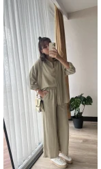 Lady Keten Takım Haki Tonları