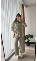 Lady Keten Takım Haki Tonları