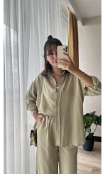 Lady Keten Takım Haki Tonları
