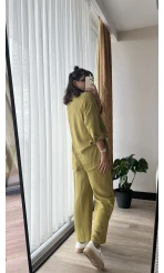 Lady Keten Takım Yağ Yeşili