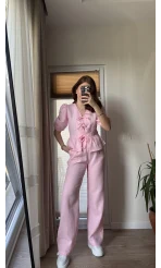 Levu Bağlamalı Takım - PEMBE