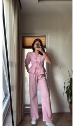 Levu Bağlamalı Takım - PEMBE