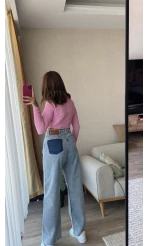 Liam Mavi Yırtık Jean