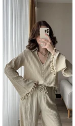 Libby Gofre Krem Takım