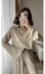 Libby Gofre Krem Takım