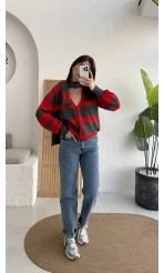 Mang Mavi Yüksek Bel Boyfit Jean Pantolon