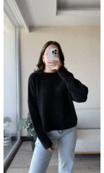 Mars Yumoş Triko Kazak Siyah