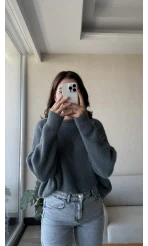 Mars Yumoş Triko Kazak Yeşil Tonları