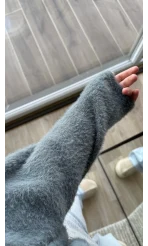 Mars Yumoş Triko Kazak Yeşil Tonları