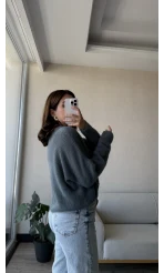 Mars Yumoş Triko Kazak Yeşil Tonları