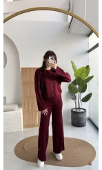 Marsel Hırka Takım - Bordo - Kod: 5018