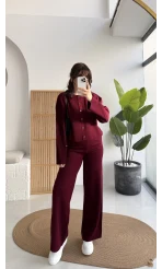 Marsel Hırka Takım - Bordo - Kod: 5018