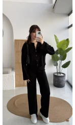 Marsel Hırka Takım - Siyah - Kod: 5018