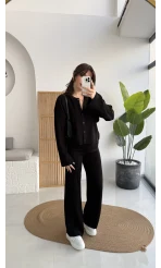 Marsel Hırka Takım - Siyah - Kod: 5018