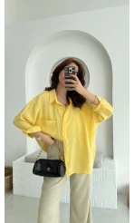 Modal Sarı Gömlek