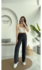 MSD Modal Palazzo Pantolon Antrasit