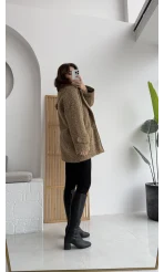 NO: 2 Sakallı Ceket - Camel - KOD: 7033