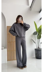 Nora Oys Sweet Pantolon Takım - Antrasit