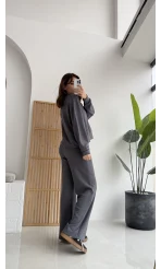 Nora Oys Sweet Pantolon Takım - Antrasit