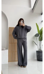 Nora Oys Sweet Pantolon Takım - Antrasit