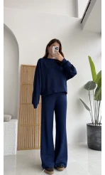 Nora Oys Sweet Pantolon Takım - Lacivert