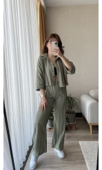 Olve Yeşil Gömlekli Takım