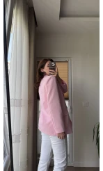Astarlı Blazzer Ceket - Pembe