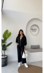 Oriana Ceket Pantolon Takım - Lacivert - Kod: 7027-4028