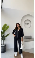 Oriana Ceket Pantolon Takım - Lacivert - Kod: 7027-4028