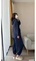 Orj Oysh Kumaş Eşofman Takımı Lacivert