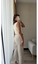 Orlawa Vizon Kemerli Pantolon