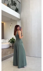 Oys Crop Takım - Yeşil - Kod: 4122