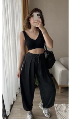 Oys Dökümlü Şalvar Pantolon (ÖN SİPARİŞ)