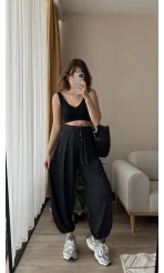 Oys Dökümlü Şalvar Pantolon (ÖN SİPARİŞ)