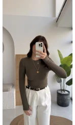 Oys Haki Parmak Geçmeli Body