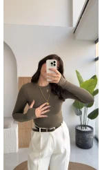 Oys Haki Parmak Geçmeli Body