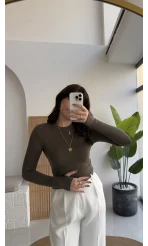 Oys Haki Parmak Geçmeli Body